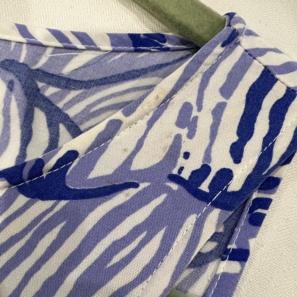 Lilly Pulitzer Sonya Tank Top and Shorts Lilac Fringe Set - Size 10 - Picture 6 of 10